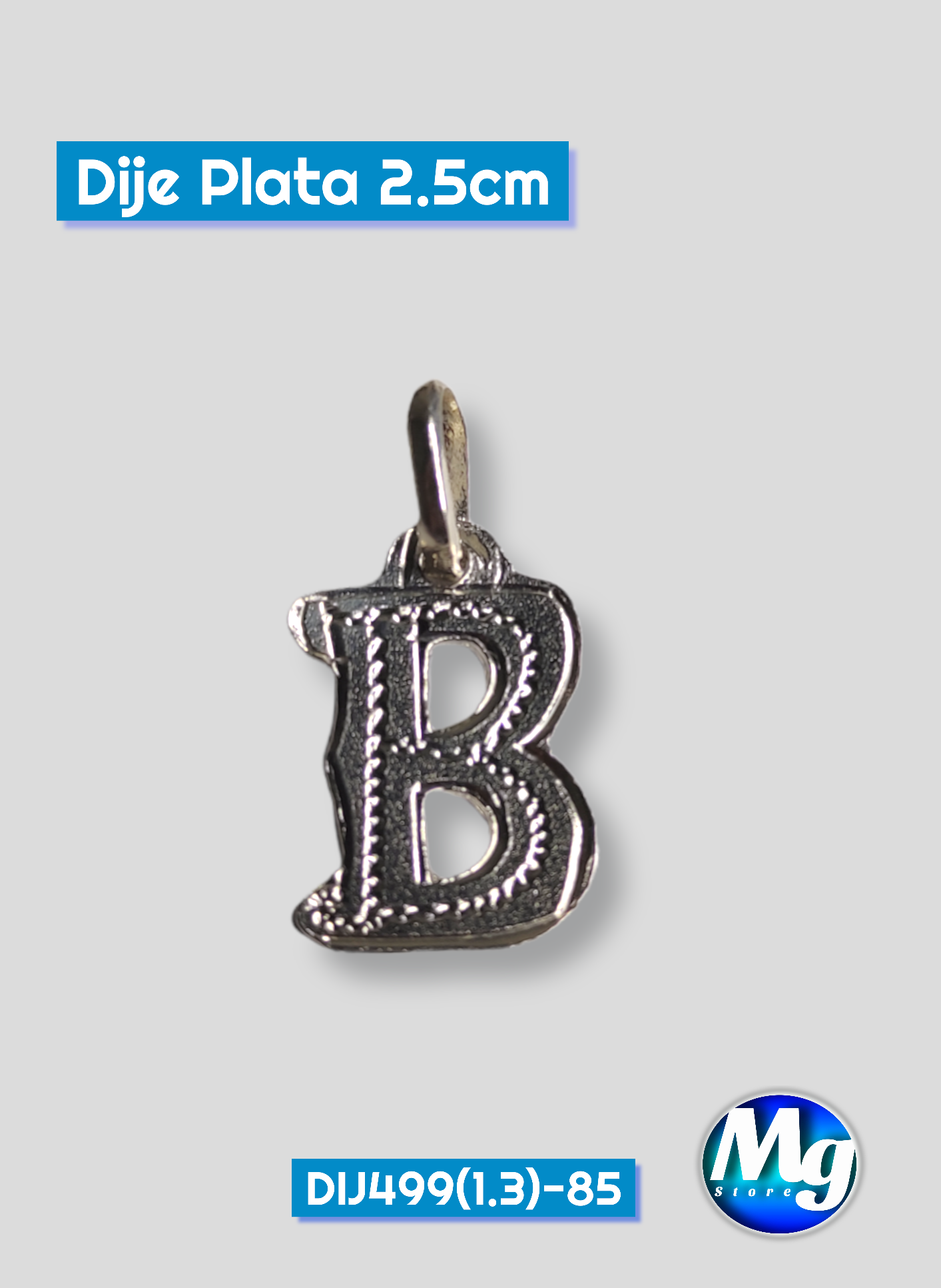 Dije Plata 2.5cm