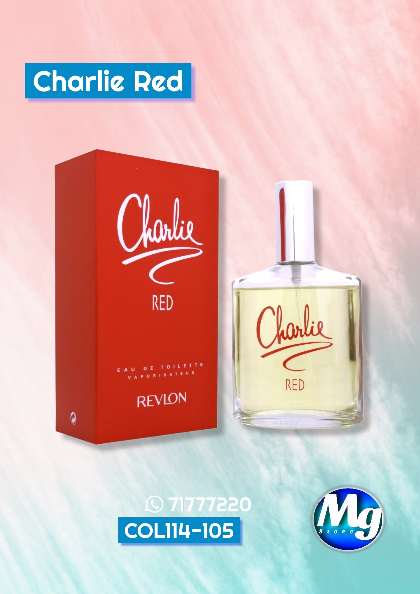 Perfume Charlie Red 100ml Per 114