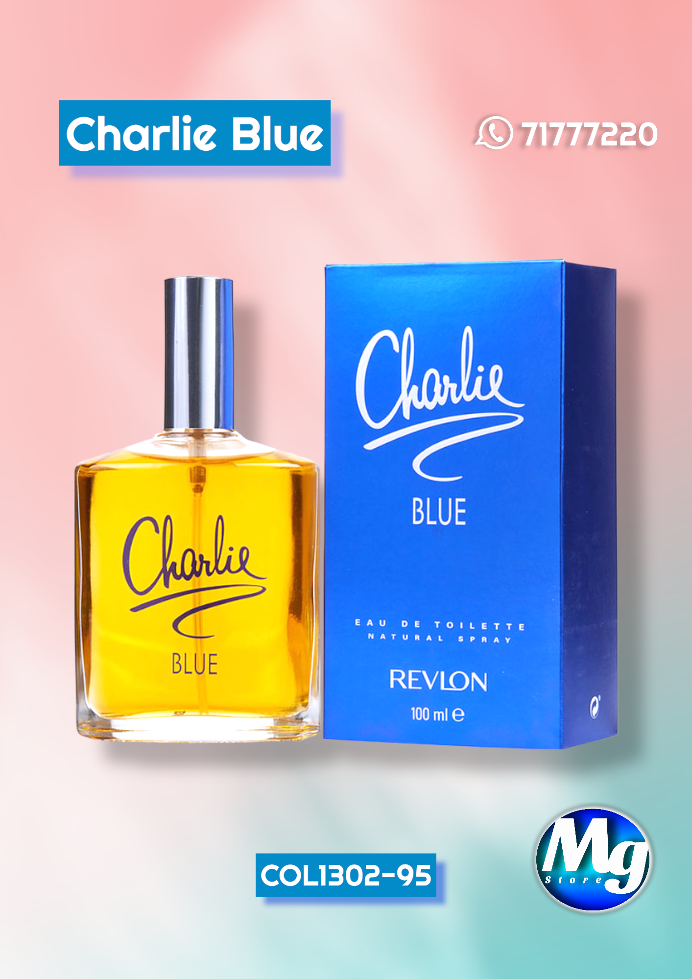 Perfume Charlie Blue 100ml Per 1302