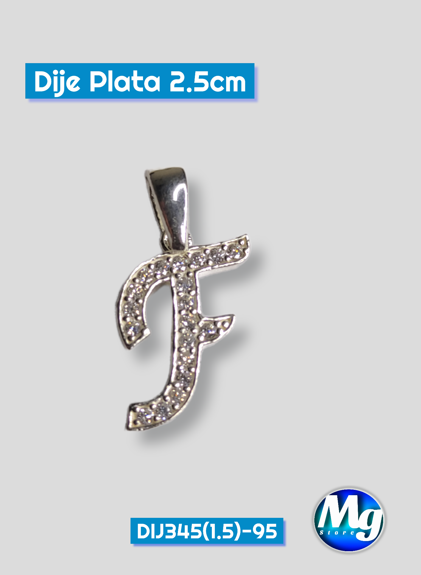 Dije Plata 2.5cm