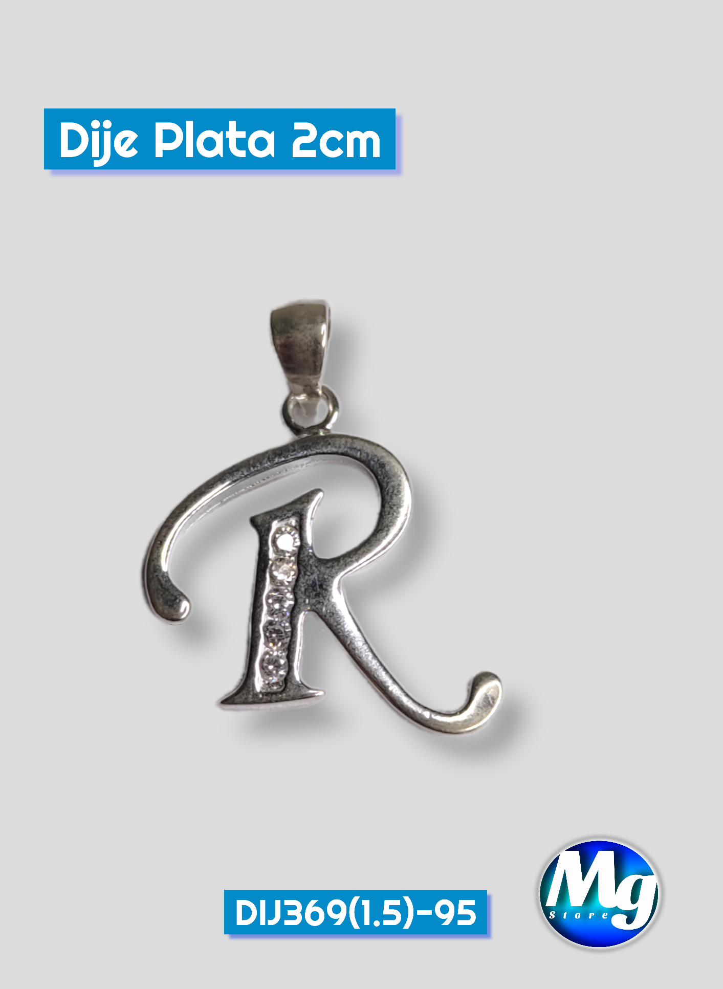 Dije Plata 2cm