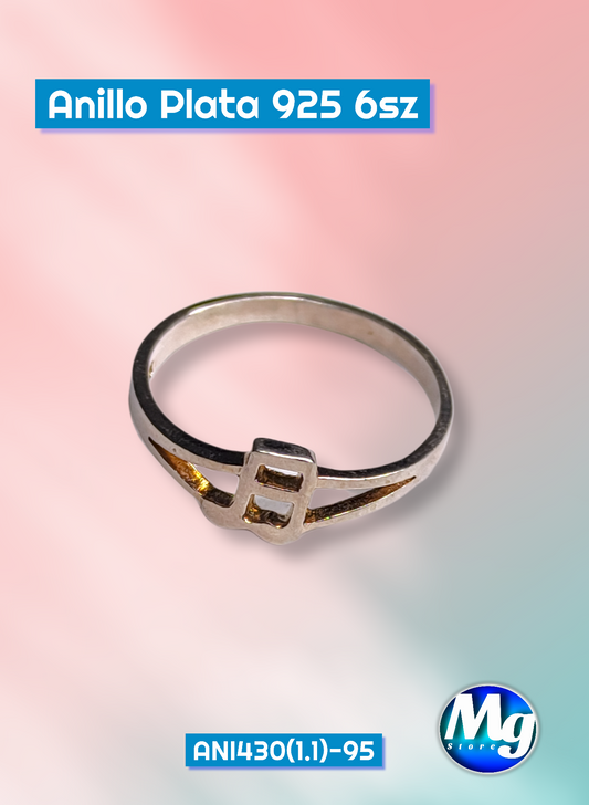 Anillo Plata Clave Musical 6 sz Ani 430