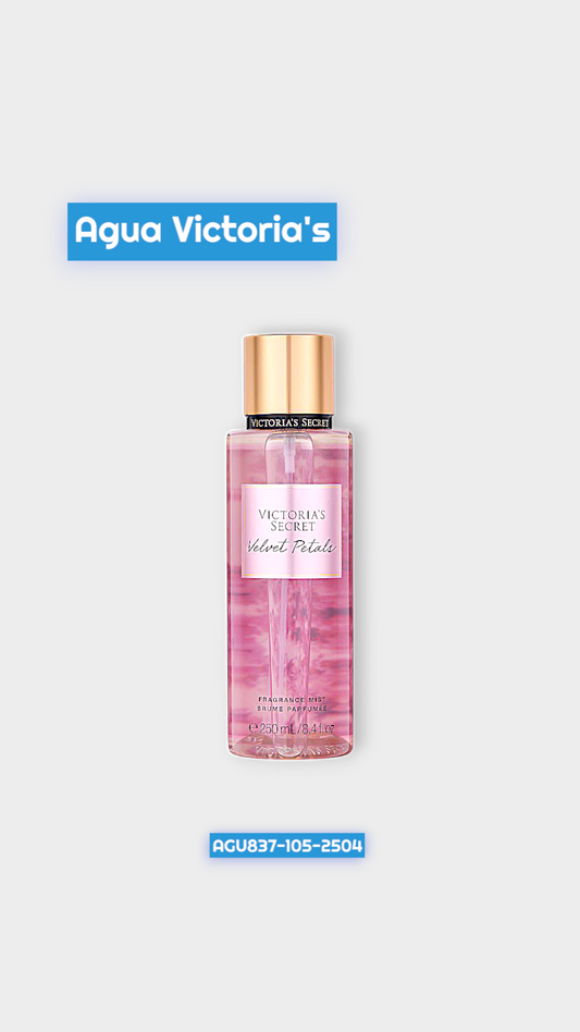Agua Espray Victoria's Velvet Petals 250ml 2504 Agu 837