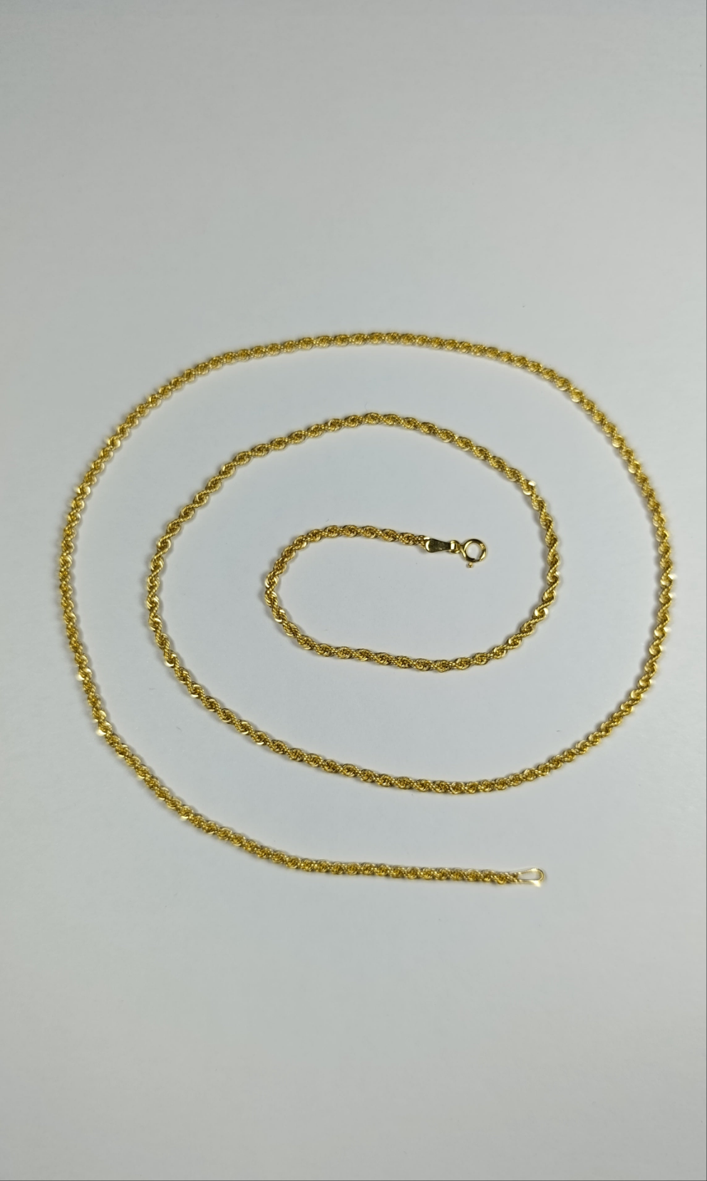 Cadena Oro Cordon Chino 55x03 cm 2602 Cad 938