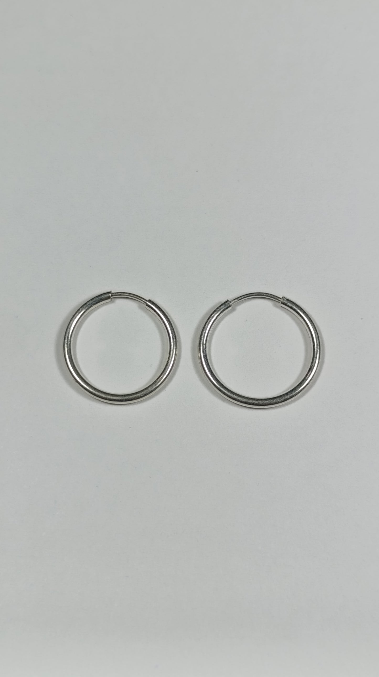 Aretes Plata Argolla Lisa Are 464