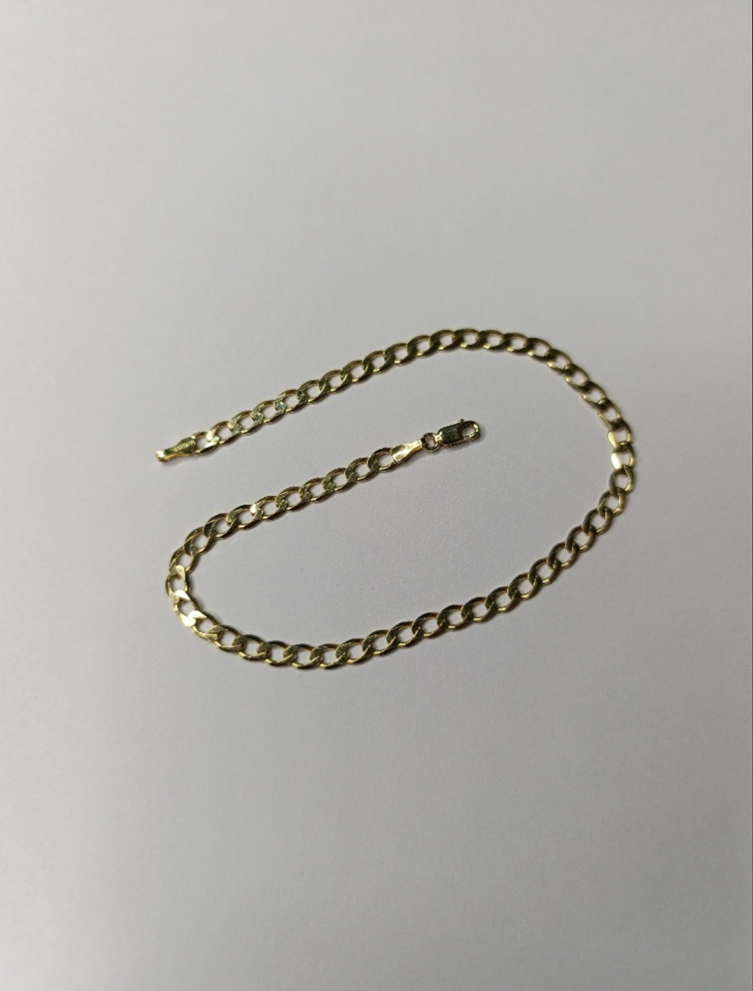 Tobillera Oro Martillada 2605 Tob 1039