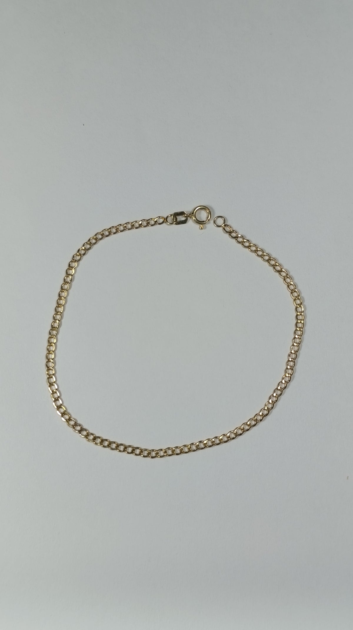 Esclava Oro Martillada 19x0.2 cm 2610 Esc 1030