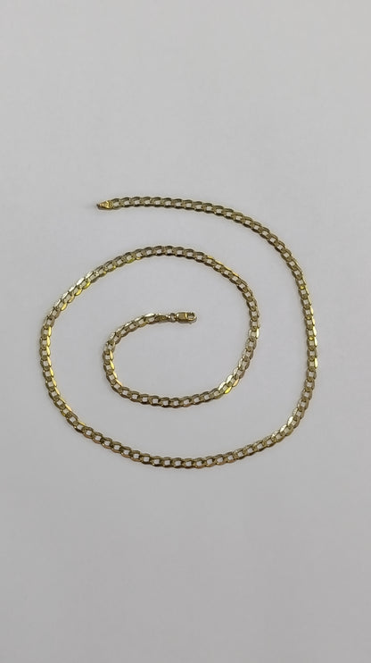 Cadena Oro Martillada 2609 Cad 1042