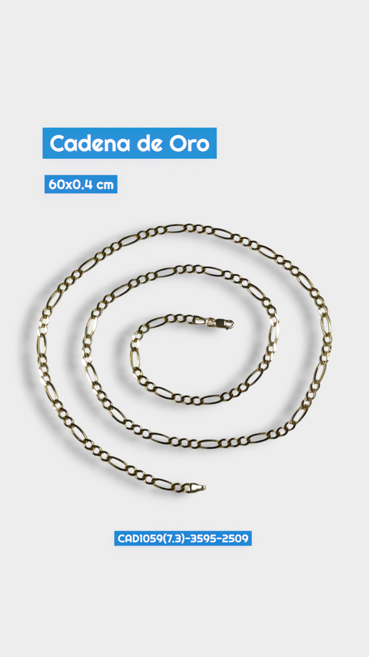 Cadena Oro Cartier 2509 Cad 1059