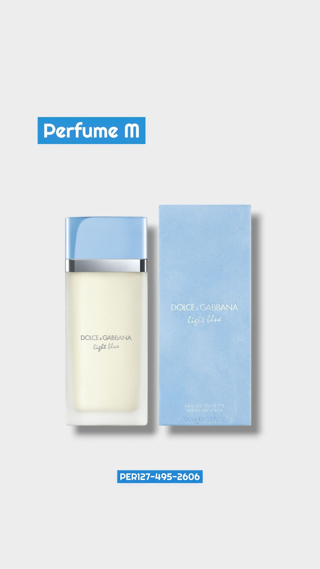 Perfume Dolce & Gabbana Light Blue mujer 100ml Per 127