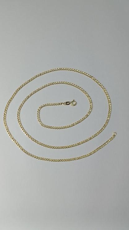 Cadena Oro Martillada 2610 Cad 904