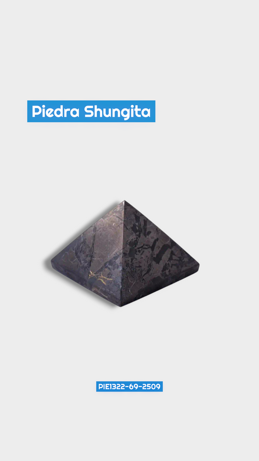 Pirámide Shungita EMF 2509 Col 1322