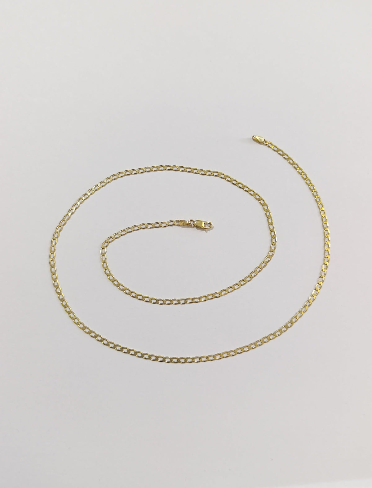 Cadena Oro Martillada 2609 Cad 1050