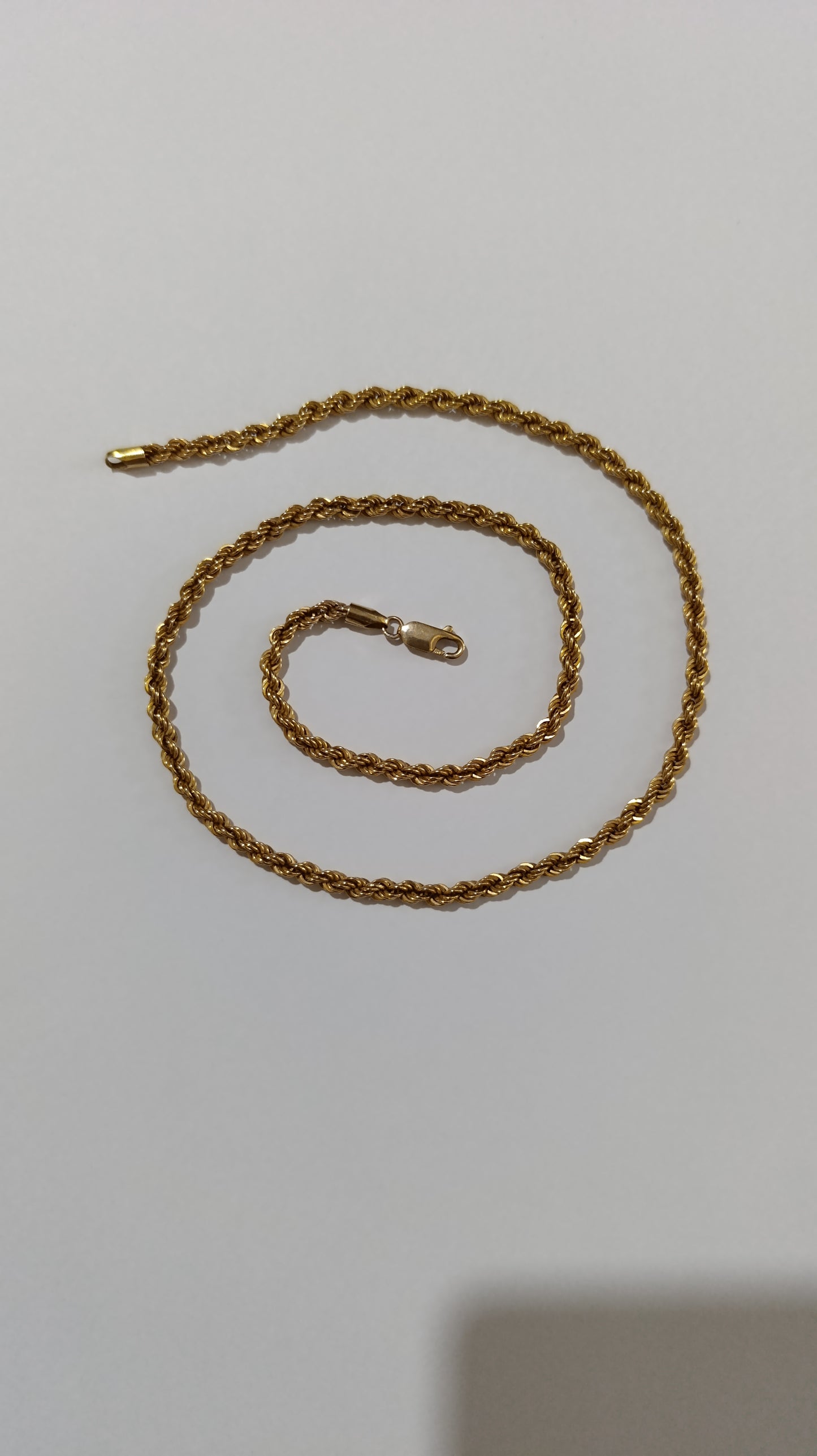 Cadena Oro Cordon Chino 47x05 cm 2609 Cad 1041